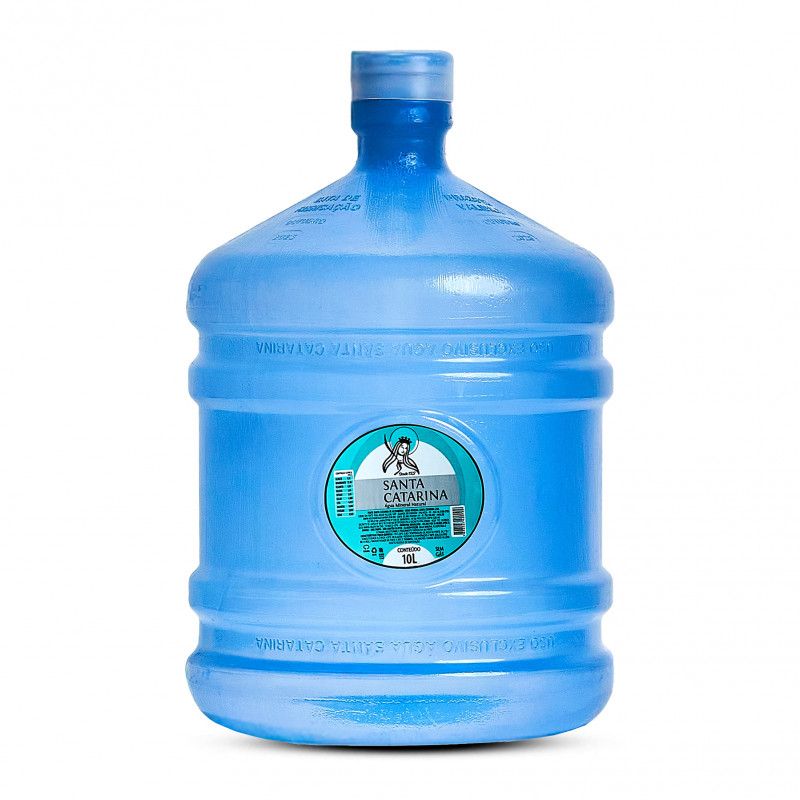 Agua Mineral 10LT Bombona Retornável-Santa Catarina