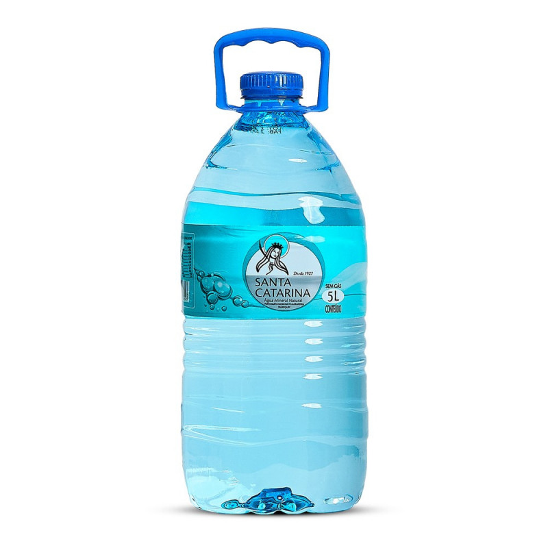Agua Mineral 05LT Descartável-Santa Catarina (Fardo 04 Unid)