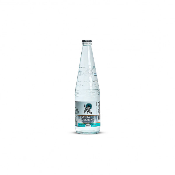 Agua Mineral 500ML Sem Gás Vidro Retornável-Santa Catarina (Dúzia)