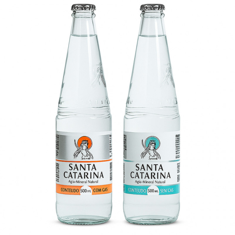 Vasilhame Vidro Garrafa 500ML